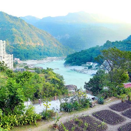 神圣的恒河小屋酒店 Rishīkesh 外观 照片