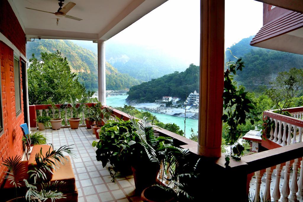 神圣的恒河小屋酒店 Rishīkesh 外观 照片