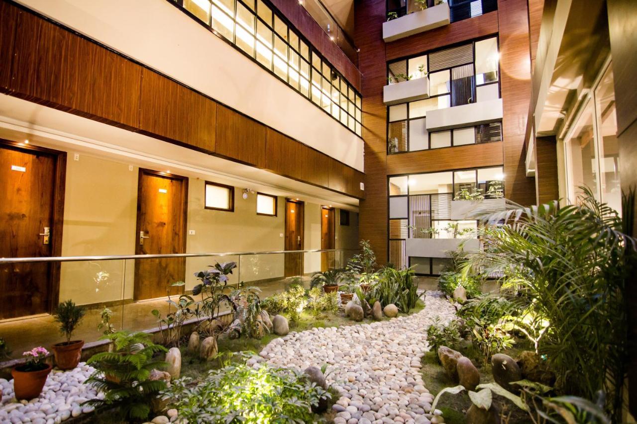 神圣的恒河小屋酒店 Rishīkesh 外观 照片