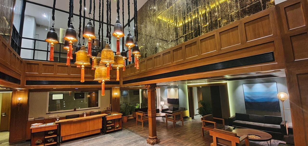 神圣的恒河小屋酒店 Rishīkesh 外观 照片